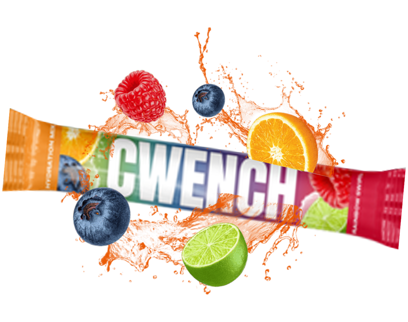 Cwench Electrolyte Mix Rainbow Swirl