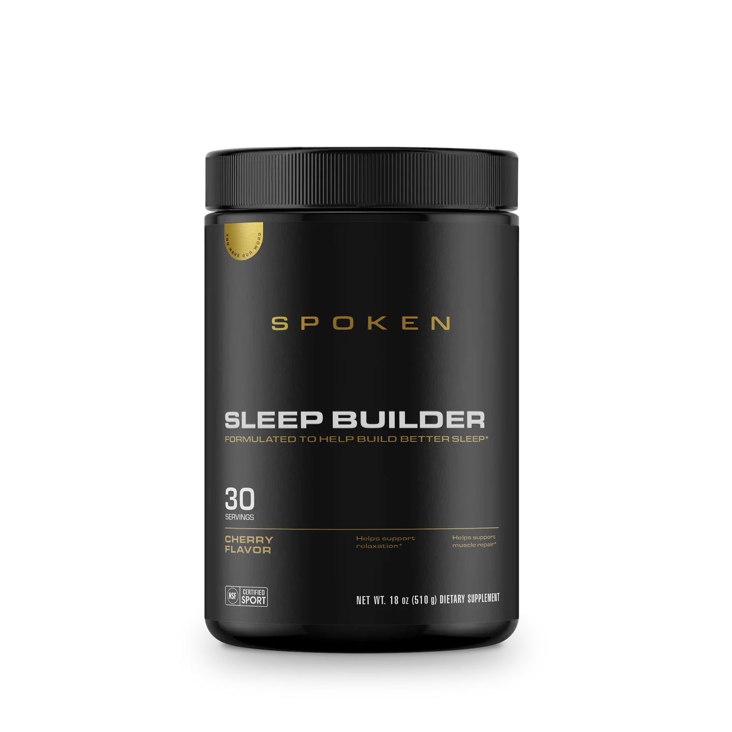 SPOKEN SLEEP BUILDER 18OZ - CHERRY