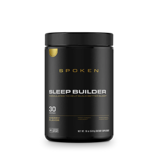 SPOKEN SLEEP BUILDER 18OZ - CHERRY