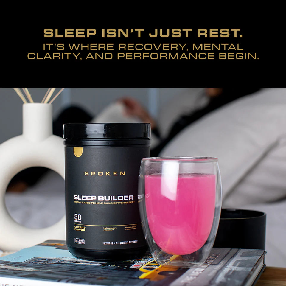 SPOKEN SLEEP BUILDER 18OZ - CHERRY