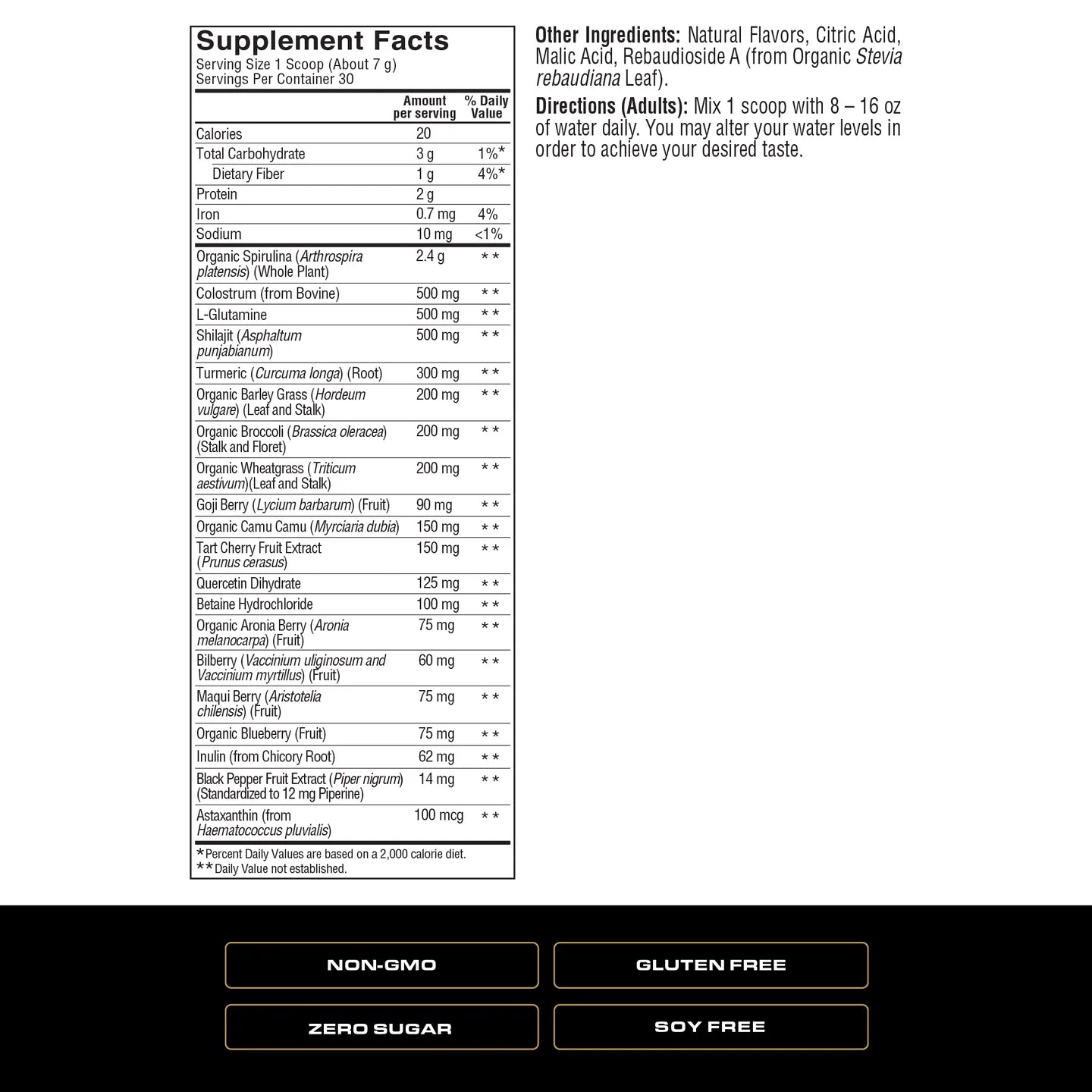 SPOKEN GREENS 7.6OZ - BERRY BLAST