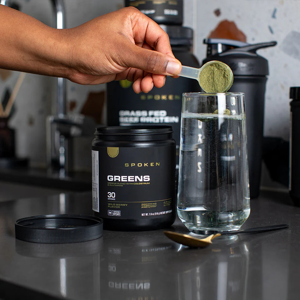 SPOKEN GREENS 7.6OZ - BERRY BLAST