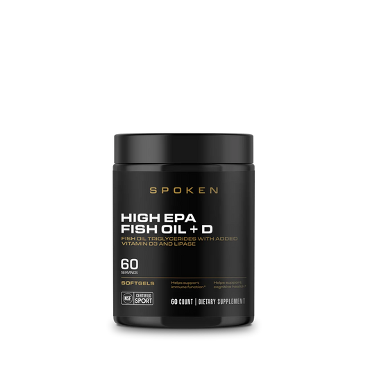 HIGH EPA FISH OIL +D 60CT
