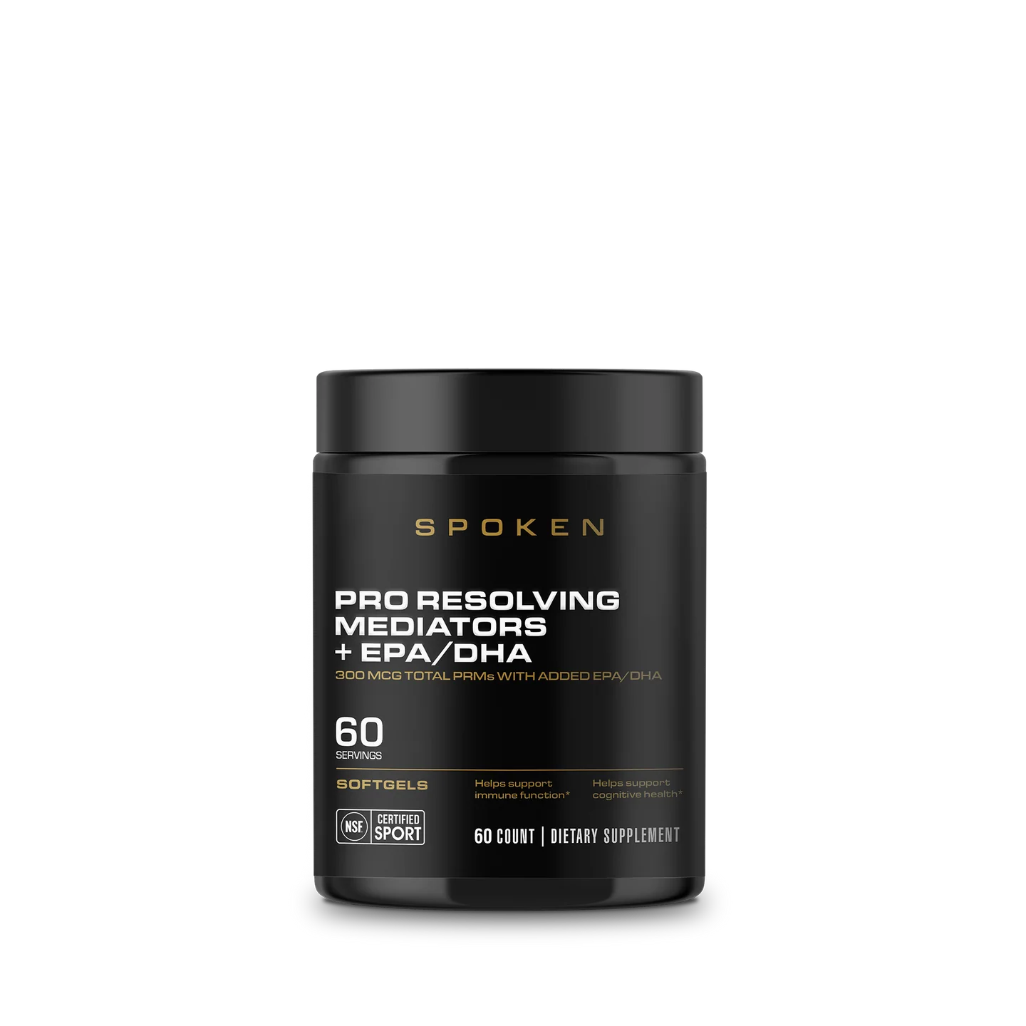 SPOKEN PRO RESOLVING MEDIATORS + EPA/DHA 60CT