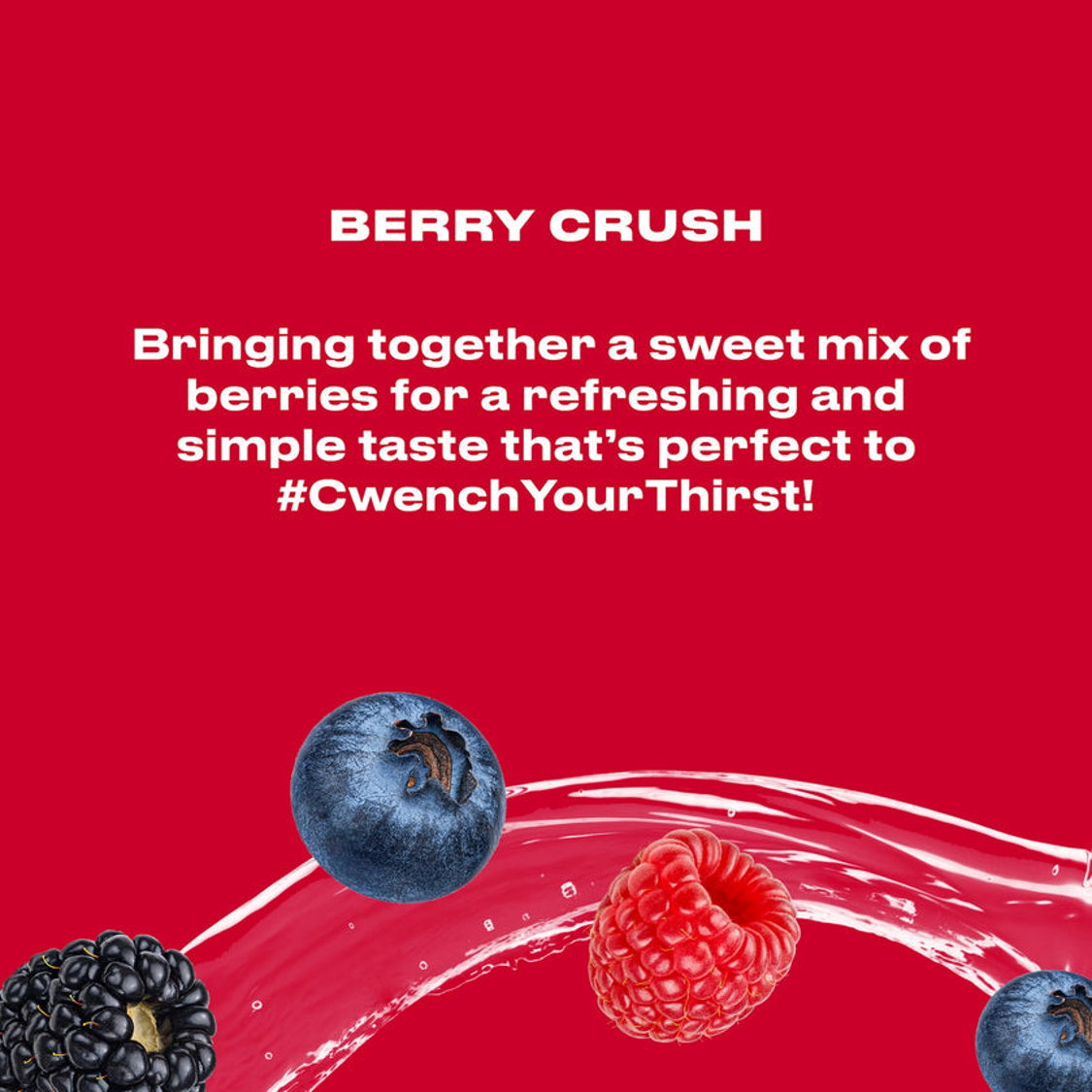 Cwench Ready to drink Berry Crush